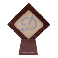 Letter D in Natural Gemstones, Personalised Initial