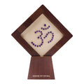 Om Showpiece in Natural Amethyst